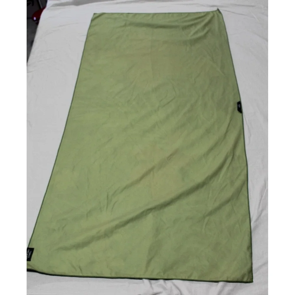 RHB Hawaii Hibiscus Floral Beach Towel Sand Free Quick Dry 63x31 Green Tropical